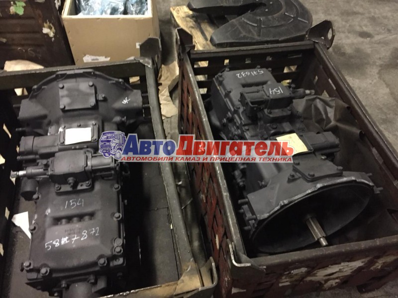 Кпп 154-1700056 с делителем (ПАО КАМАЗ)