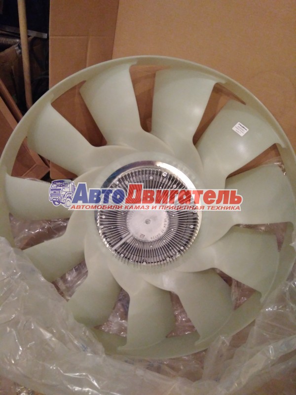 Вентилятор с вязкостной муфтой 650мм 020005338 КАМАЗ ЕВРО 4 borg warner